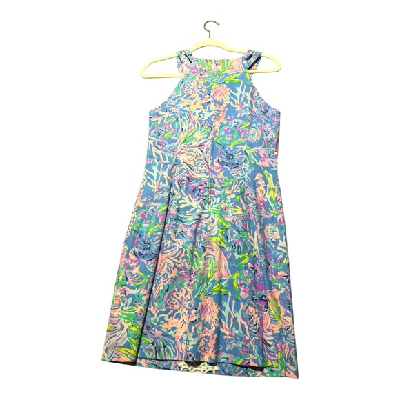 NWT LILLY PULITZER WOMENS 4 PEARL STRETCH DRESS ALL TOGETHER NOW - Picture 5 of 6